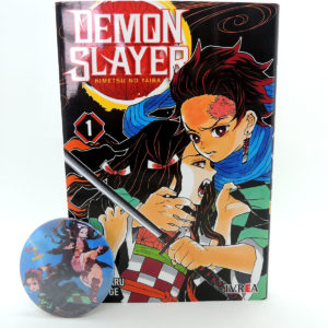 Demon Slayer 1 Manga Ivrea Pin Regalo