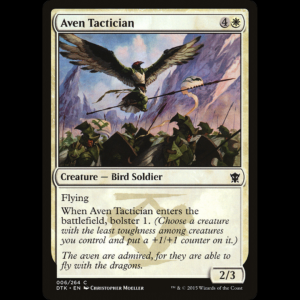 MTG Aven Tactician Dragons of Tarkir