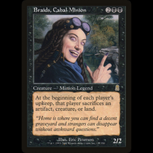 MTG Trenzas, sicaria de la Cábala (Braids, Cabal Minion) Odyssey