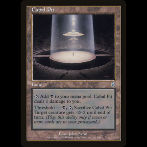 MTG Foso de la Cábala (Cabal Pit) Odyssey  ody#315