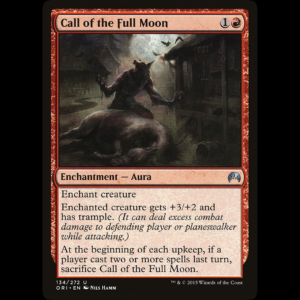 MTG Llamada de la luna llena (Call of the Full Moon) Magic Origins