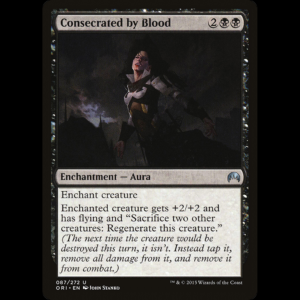 MTG Consagrada por la sangre (Consecrated by Blood) Magic Origins ori#87