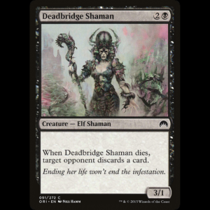 MTG Chamán de Puente Muerto (Deadbridge Shaman) Magic Origins