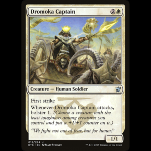 MTG Capitán de Drómoka (Dromoka Captain) Dragons of Tarkir