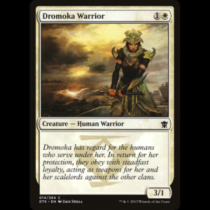 MTG Dromoka Warrior Dragons of Tarkir