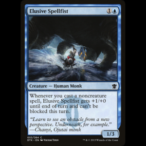 MTG Elusive Spellfist Dragons of Tarkir