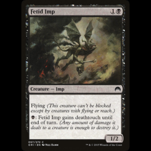 MTG Fetid Imp Magic Origins ori#97