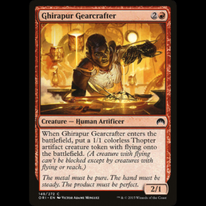 MTG Ghirapur Gearcrafter Magic Origins