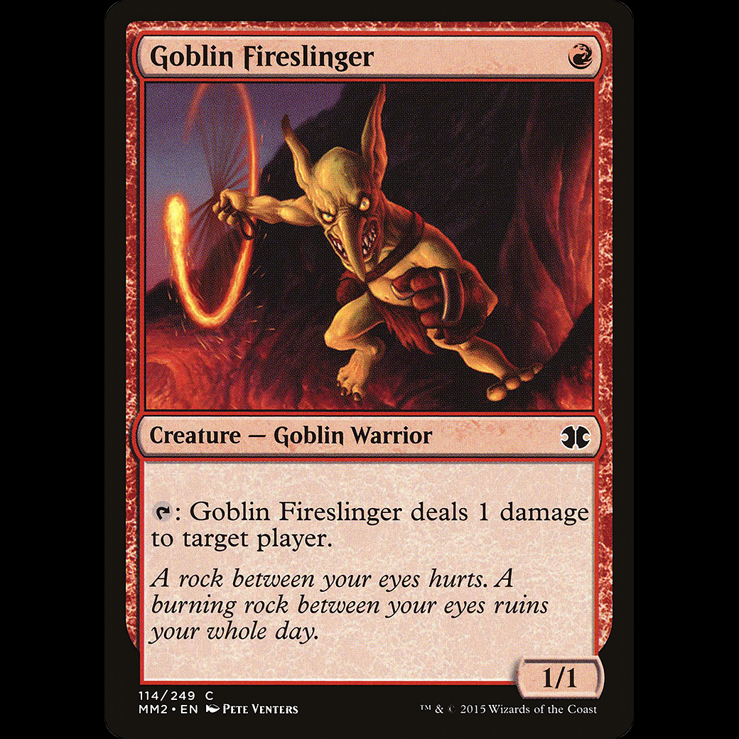 MTG Goblin Fireslinger Modern Masters 2015 - Madtoyz