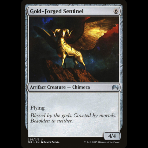 MTG Centinela forjado en oro (Gold-Forged Sentinel) Magic Origins