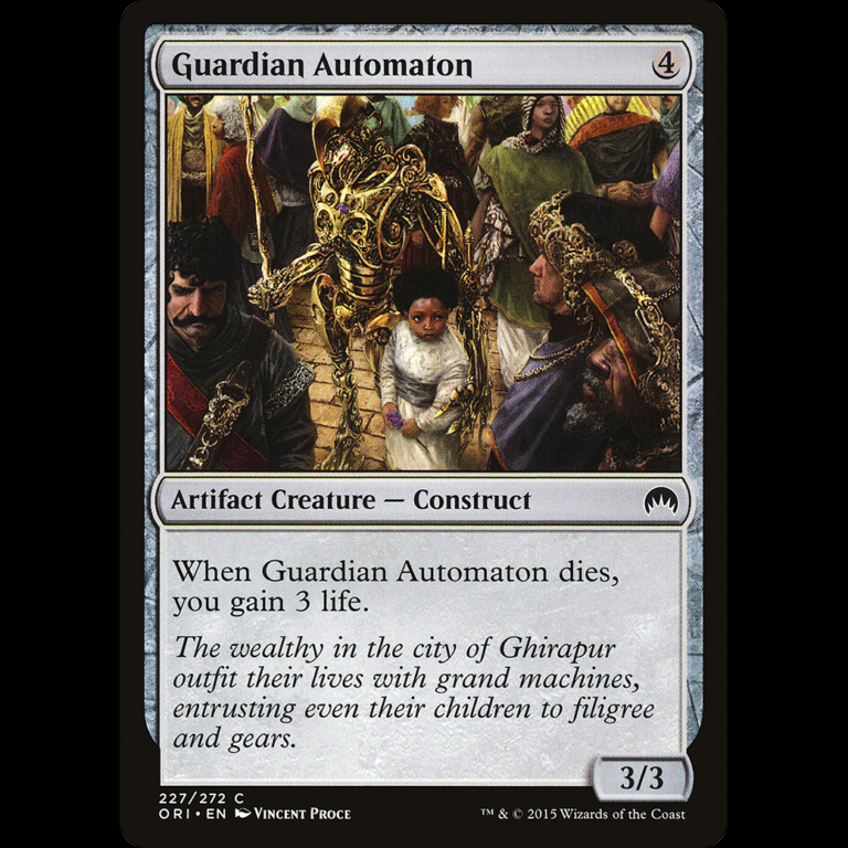 Mtg Autómata Guardián Guardian Automaton Magic Origins Madtoyz