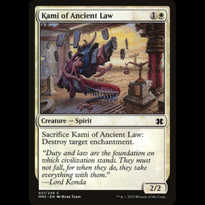MTG Kami of Ancient Law Modern Masters 2015