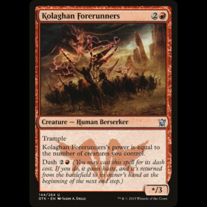 MTG Vanguardia de Kólagan (Kolaghan Forerunners) Dragons of Tarkir