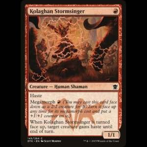 MTG Kolaghan Stormsinger Dragons of Tarkir