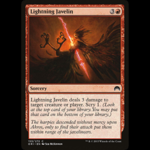 MTG Jabalina relampagueante (Lightning Javelin) Magic Origins