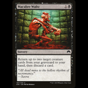 MTG Vals macabro (Macabre Waltz) Magic Origins ori#107