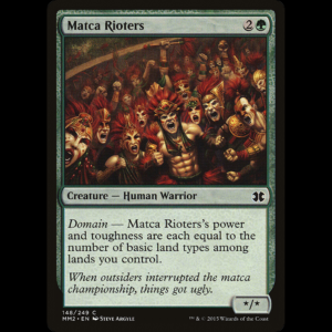 MTG Matca Rioters Modern Masters 2015