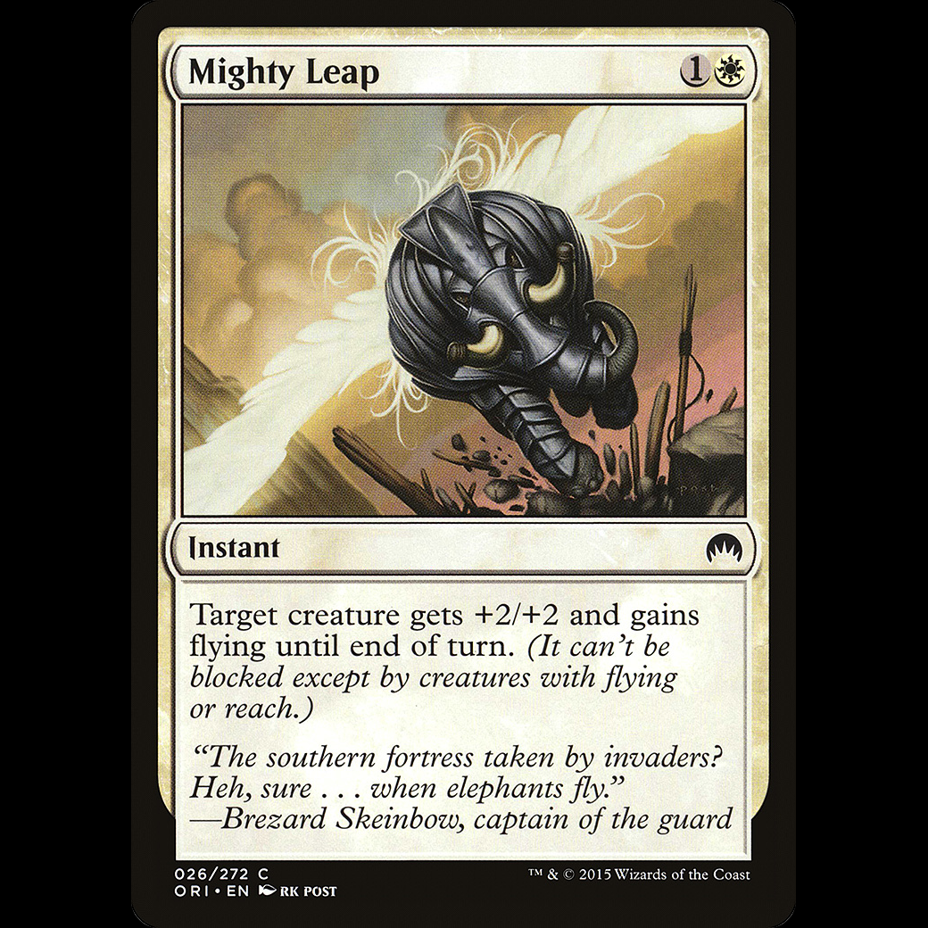 MTG Salto formidable (Mighty Leap) Magic Origins - Madtoyz