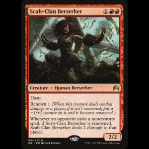 MTG Scab-Clan Berserker Magic Origins