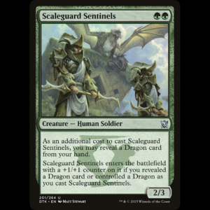 MTG Scaleguard Sentinels Dragons of Tarkir