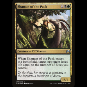 MTG Shaman of the Pack Magic Origins - PL