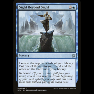 MTG Sight Beyond Sight Dragons of Tarkir