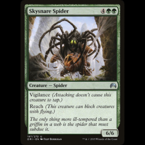 MTG Araña devoradora del cielo (Skysnare Spider) Magic Origins