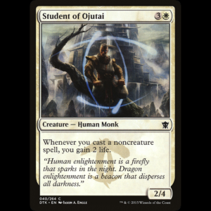 MTG Student of Ojutai Dragons of Tarkir dtk#40