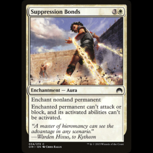 MTG Cadenas represoras (Suppression Bonds) Magic Origins