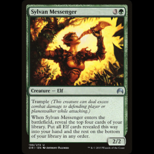 MTG Mensajera silvestre (Sylvan Messenger) Magic Origins