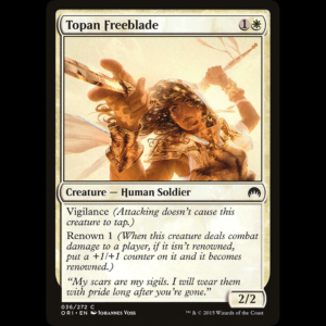 MTG Mercenaria topana (Topan Freeblade) Magic Origins