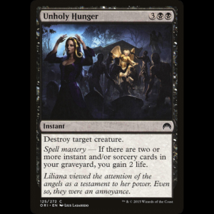 MTG Unholy Hunger Magic Origins ori#125