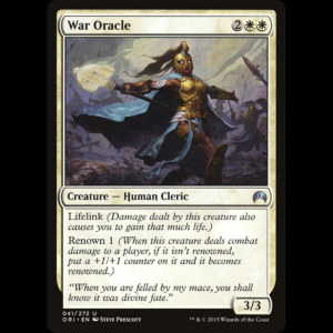 MTG Oráculo de guerra (War Oracle) Magic Origins ori#41