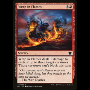 MTG Wrap in Flames Modern Masters 2015