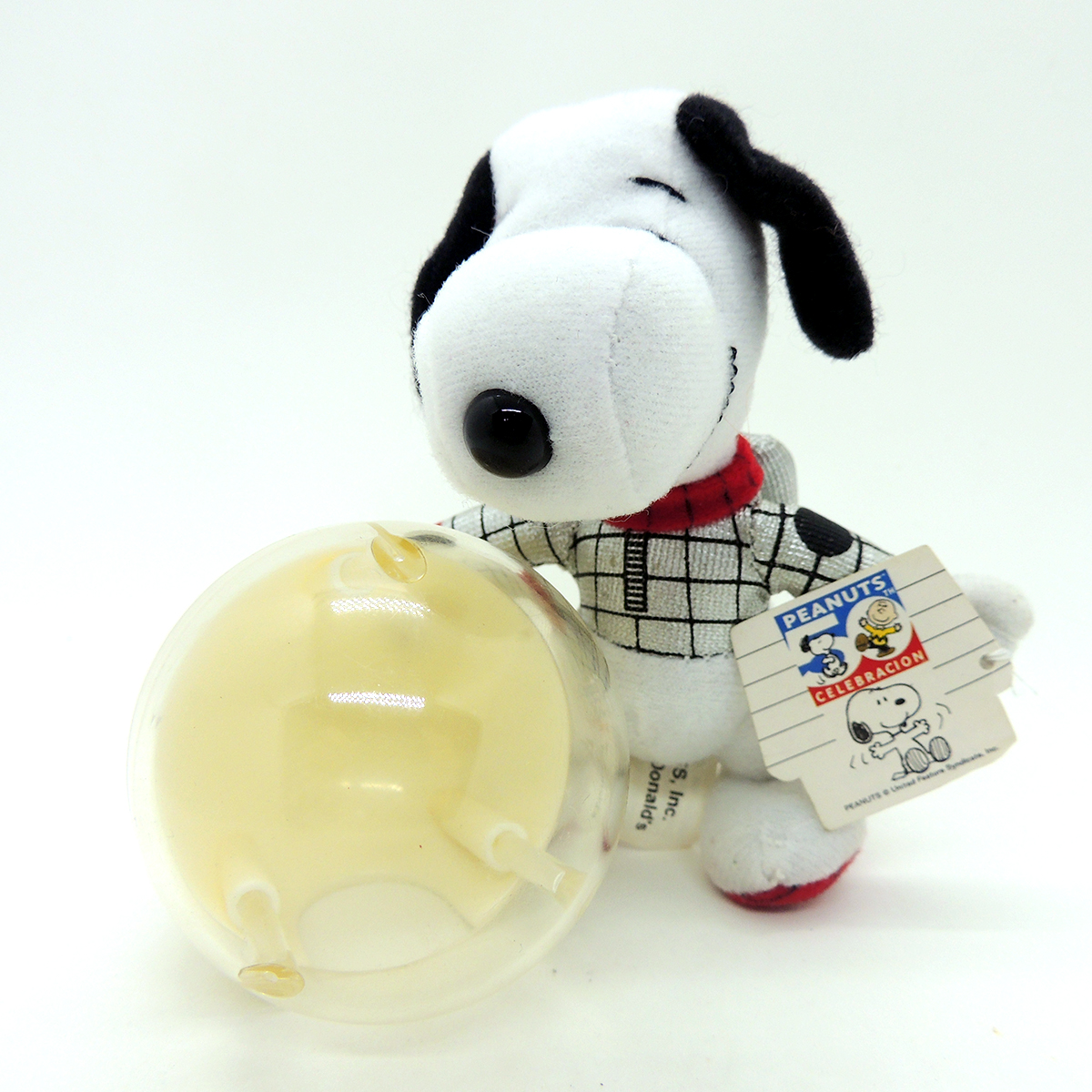 Snoopy - Peluche Snoopy Astronauta con Presentazione Display - 29cm -  Qualità Super Morbida