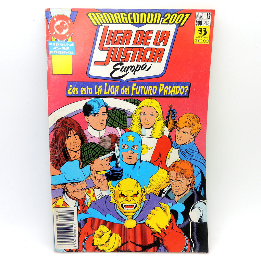 Armageddon 2001 Liga Justicia Europa Zinco DC Comic Madtoyz