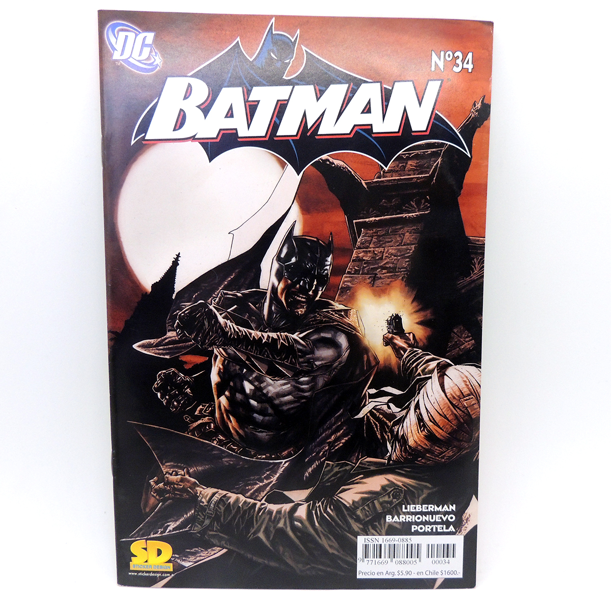 Batman #34 SD Dc Comic Sticker Design - Madtoyz