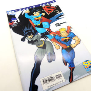 Batman Superman #21 Sticker Design SD Dc Comic