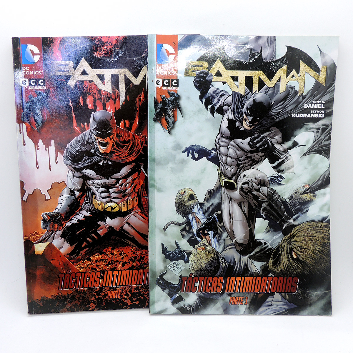 Batman Tacticas Intimidatorias Completo ECC DC Comic - Madtoyz