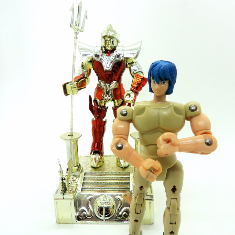 Les Chevaliers du Zodiaque Saint Seiya Poseidon - Bandai 1988 | Saint Seiya Les Chevaliers du Zodiaque Occasion | retrogaming