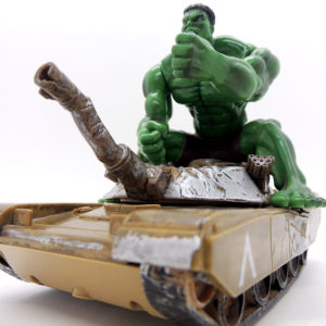 Hulk Movie Smash and Go Marvel Tanque ToyBiz