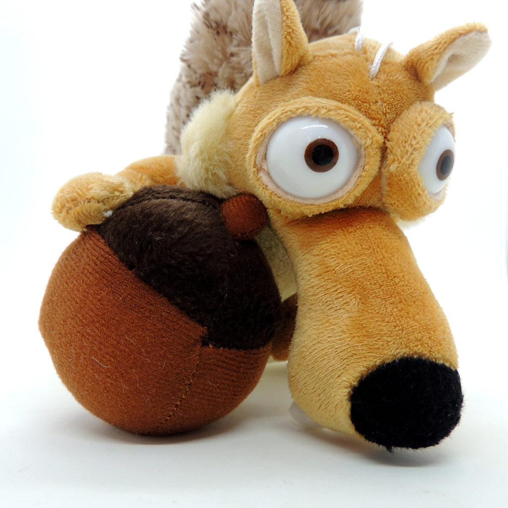 Peluche Ice Age 5 Collision Avant ! – Figurine Scrat, Sid… – 20 Cm – Officielle Et Douce