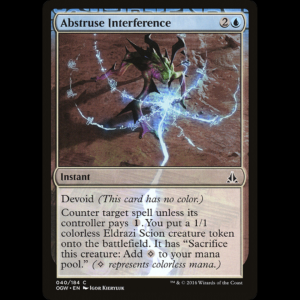 MTG Abstruse Interference Oath of the Gatewatch