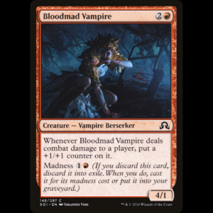 MTG Bloodmad Vampire Shadows over Innistrad