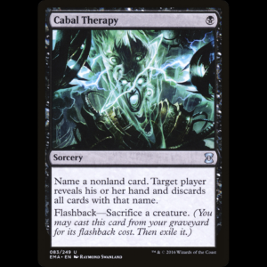MTG Cabal Therapy Eternal Masters