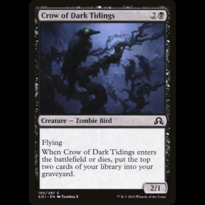 MTG Crow of Dark Tidings Shadows over Innistrad