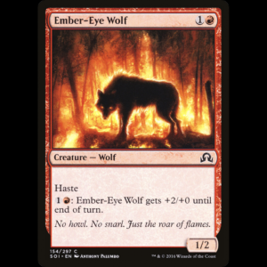 MTG Ember-Eye Wolf Shadows over Innistrad