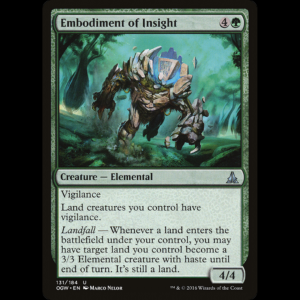 MTG Embodiment of Insight Oath of the Gatewatch