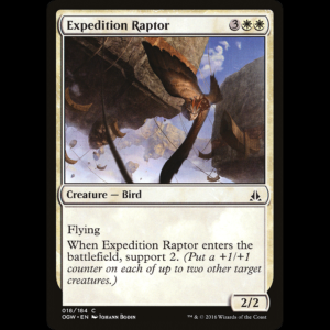 MTG Expedition Raptor Oath of the Gatewatch