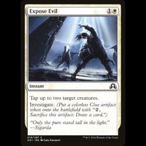 MTG Expose Evil Shadows over Innistrad